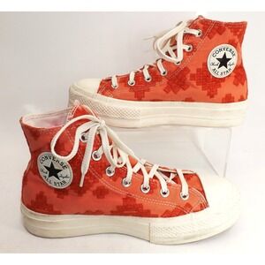 Converse Chuck Taylor All Star Lift High Bright Madder shoes - Women's size 9